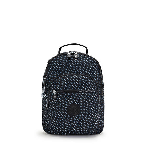 Kipling Seoul Small Printed Tablet Backpacks Ultimate Dots | CA 1612BE